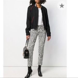Frame Zebra Print Pants
